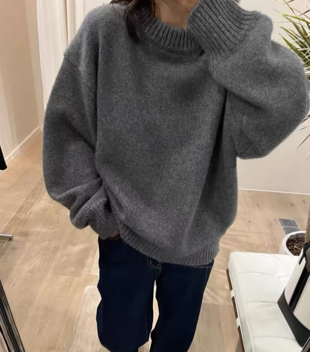 【叶子好物】A1112慵懒毛衣