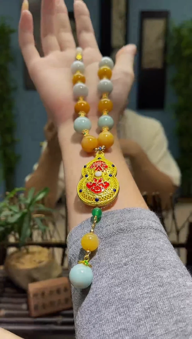 翡翠未镶嵌颈饰MFC071523多样性发一