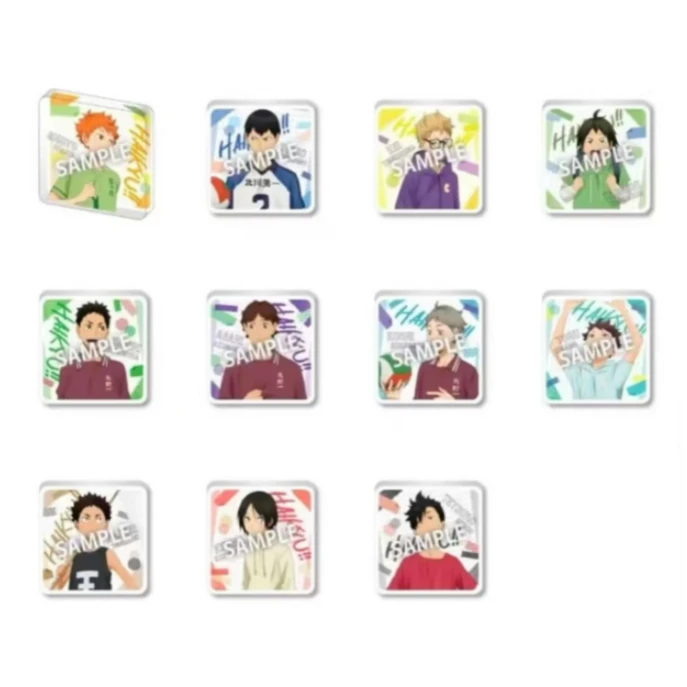 【十一谷屋】排球少年  幼年中学亚克力砖  盲抽（未成年禁止下单）