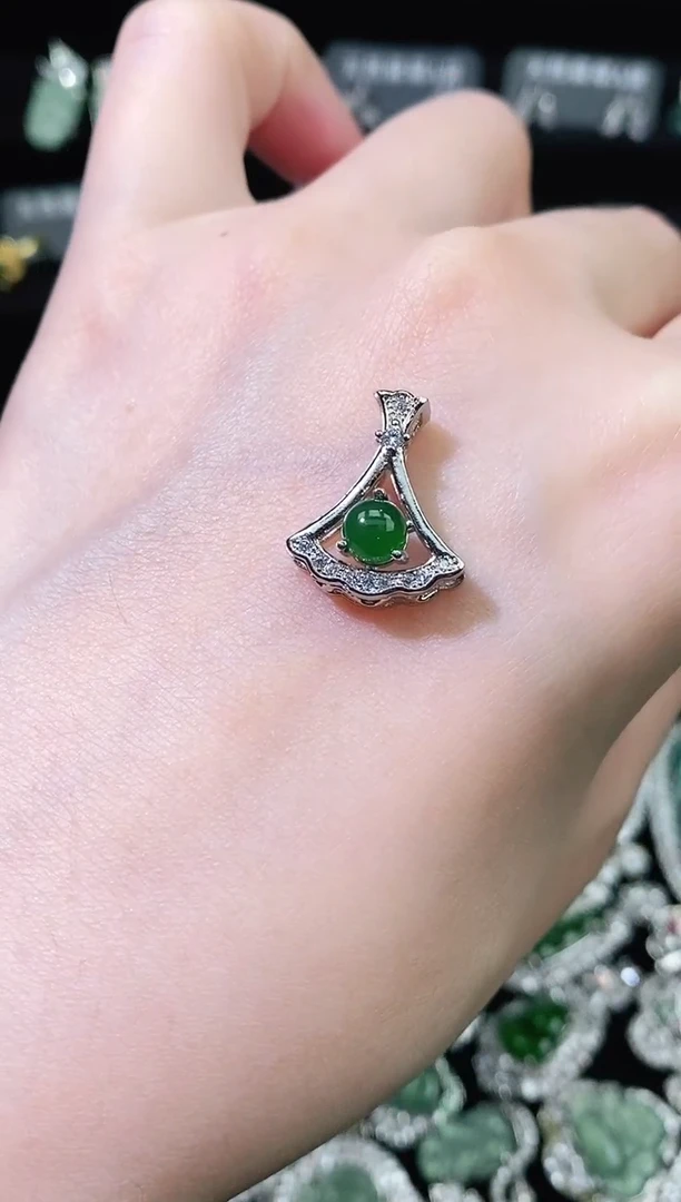 【闪购商品】翡翠未镶嵌颈饰精美翡翠-多样性只发一件H486