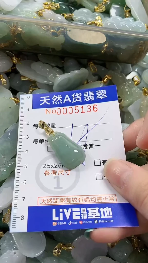 颈饰未镶嵌翡翠纯天然货翡翠