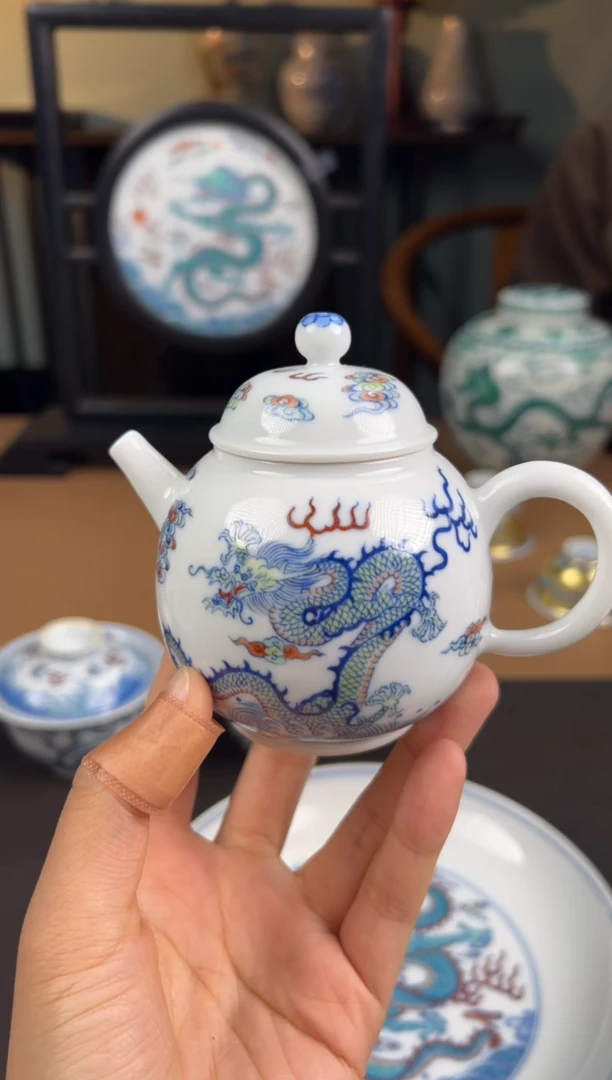 【闪购商品】瓷片               涂杏花