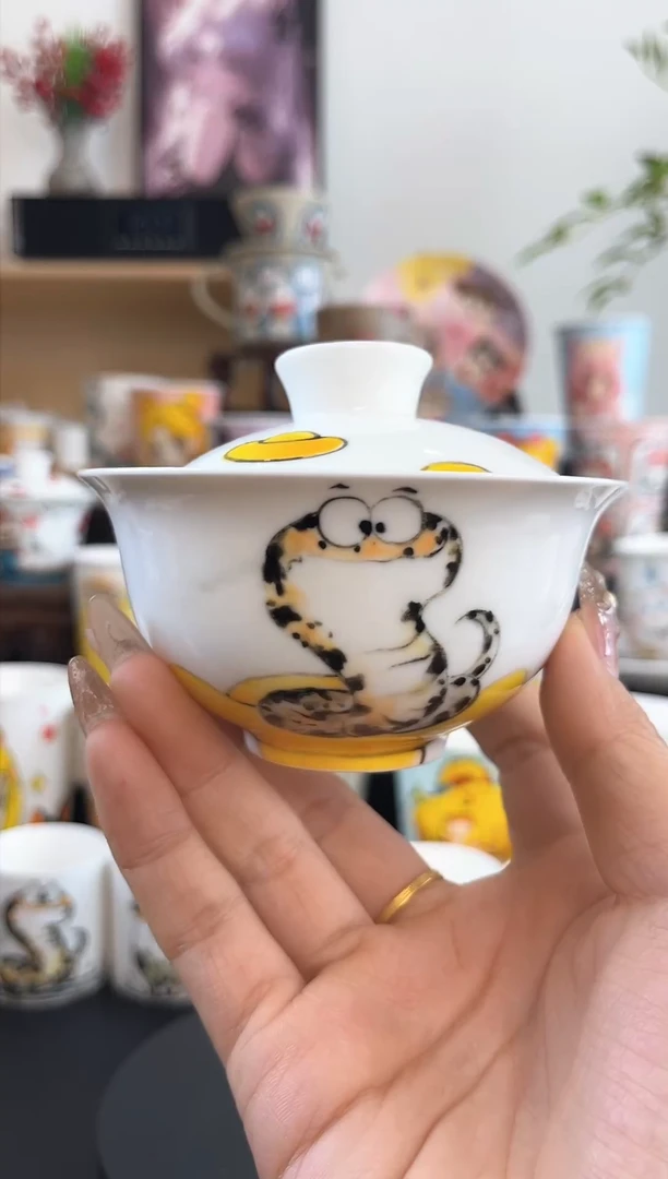 【闪购商品】摆件笙笙漫手工手绘小杯杯