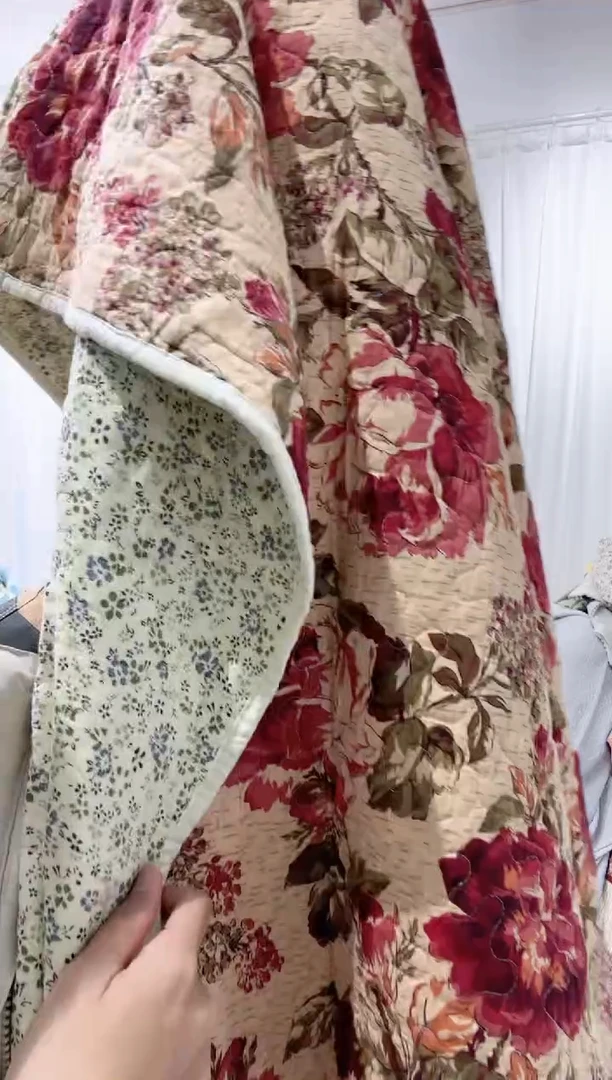 棉150*200纯棉床盖107号微瑕