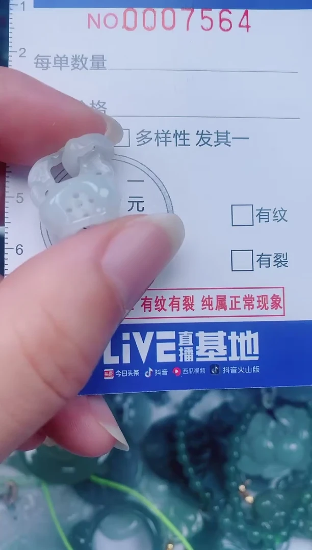 颈饰未镶嵌翡翠00007564