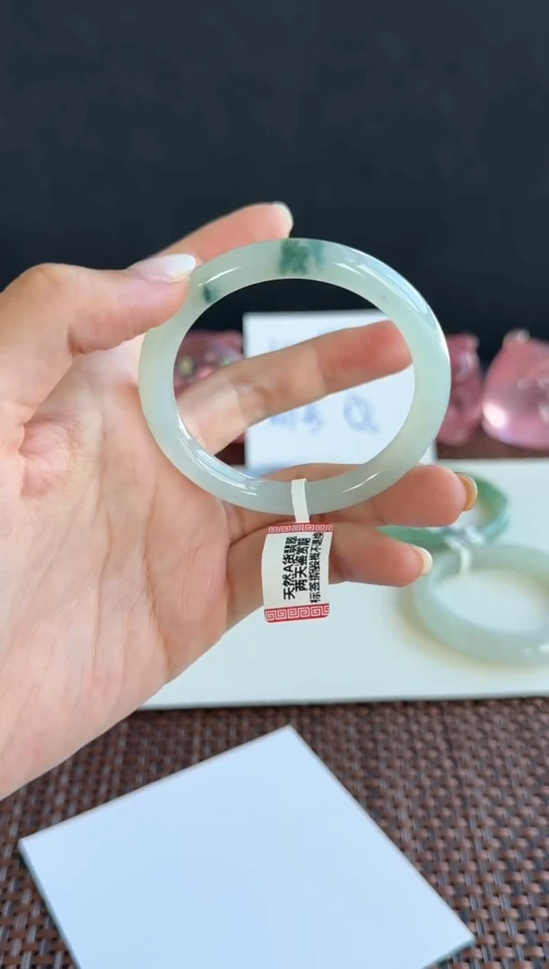 未镶嵌手镯翡翠53号50.6*7.7*7.2