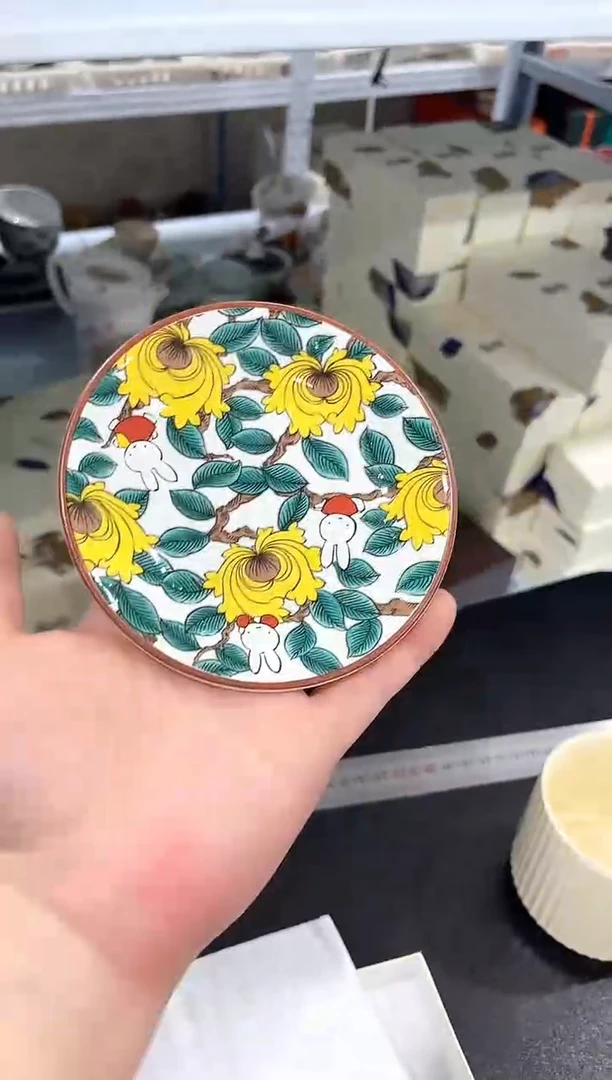 瓷片陶瓷（简装）碟子一个