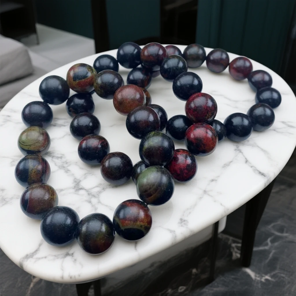 卡14mm14颗铁皮石斛玉石玛瑙多样性发一件