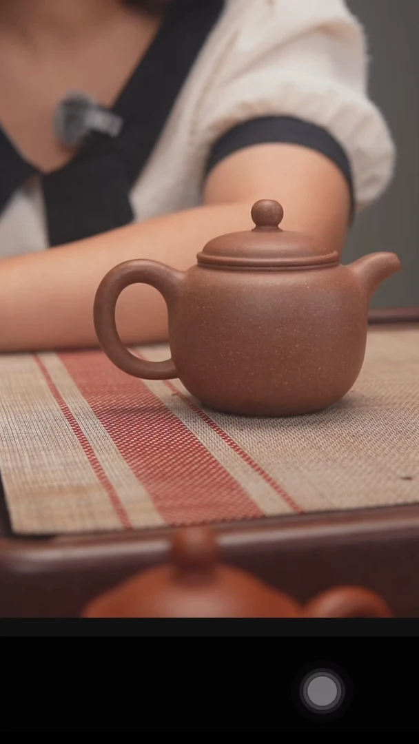 茶壶紫砂黑墩头匏樽200cc