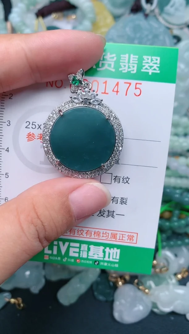 颈饰未镶嵌翡翠.0001475
