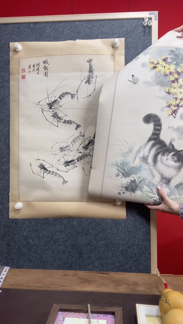 书法B*VWX胡锁清 猫猫 虾