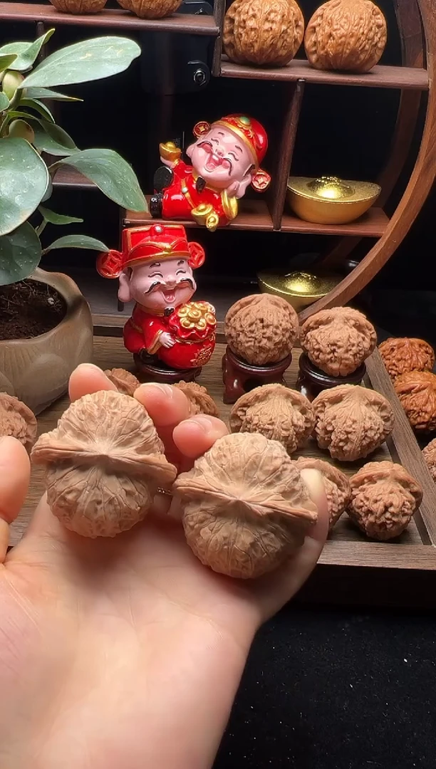 把件文玩核桃全品南瓜墩42