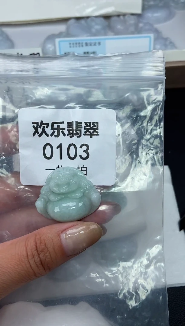 颈饰未镶嵌翡翠缅甸天然翡翠0103