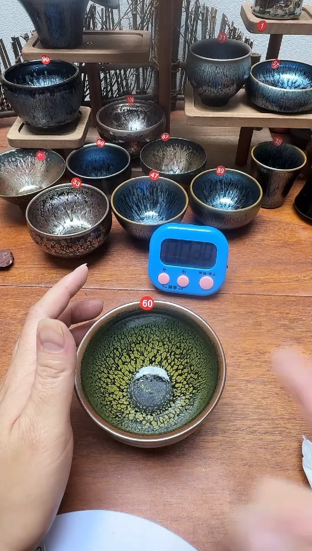 茶盏五**主60号建盏工匠茶器