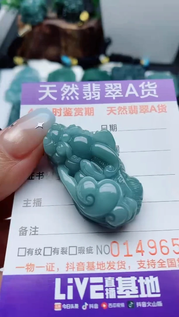 颈饰未镶嵌翡翠