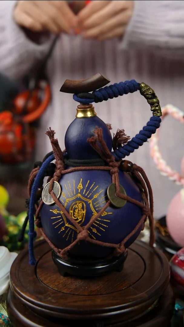 40号550ml左右非遗大漆酒葫芦