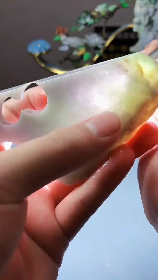 翡翠未镶嵌颈饰天然A货翡翠