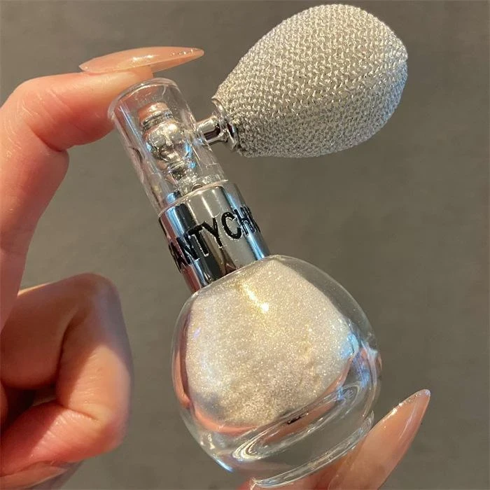 新娘身体高光闪粉闪亮珠光头发锁骨脖子星钻细腻喷雾亮晶晶爆闪