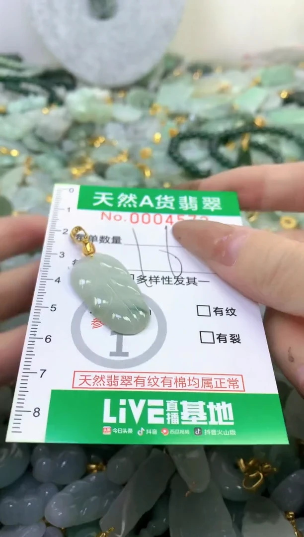 颈饰未镶嵌翡翠纯天然缅甸A货翡翠