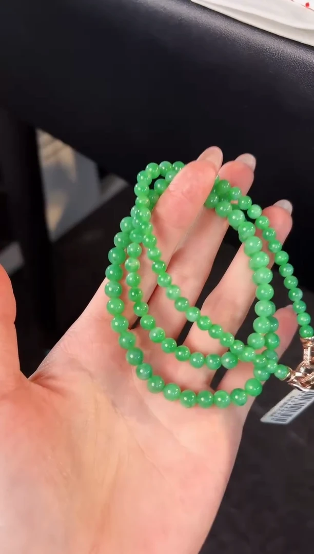 【闪购商品】翡翠颈饰未镶嵌缅料A货/支持复检/一件