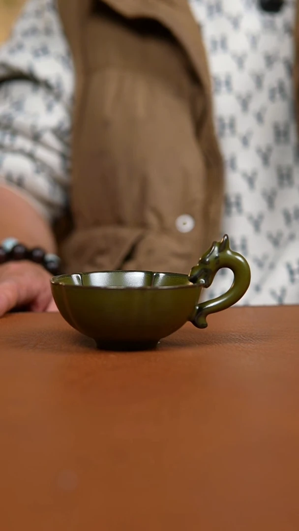 瓷片茶叶沫龙把杯一级