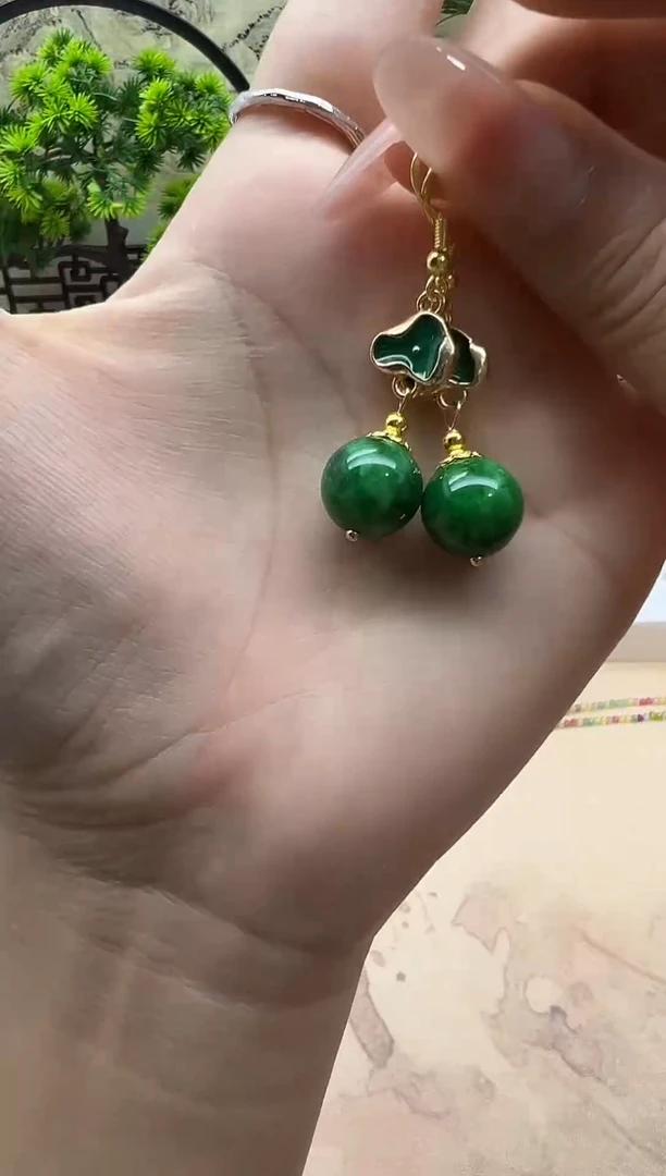 未镶嵌翡翠耳饰16