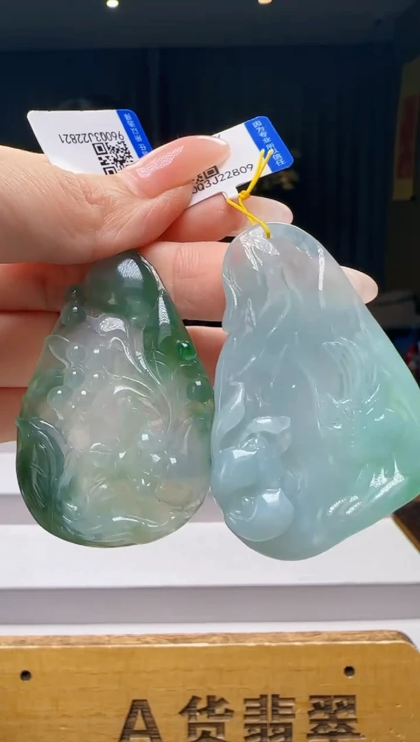 颈饰未镶嵌翡翠拍一发二YJ@@