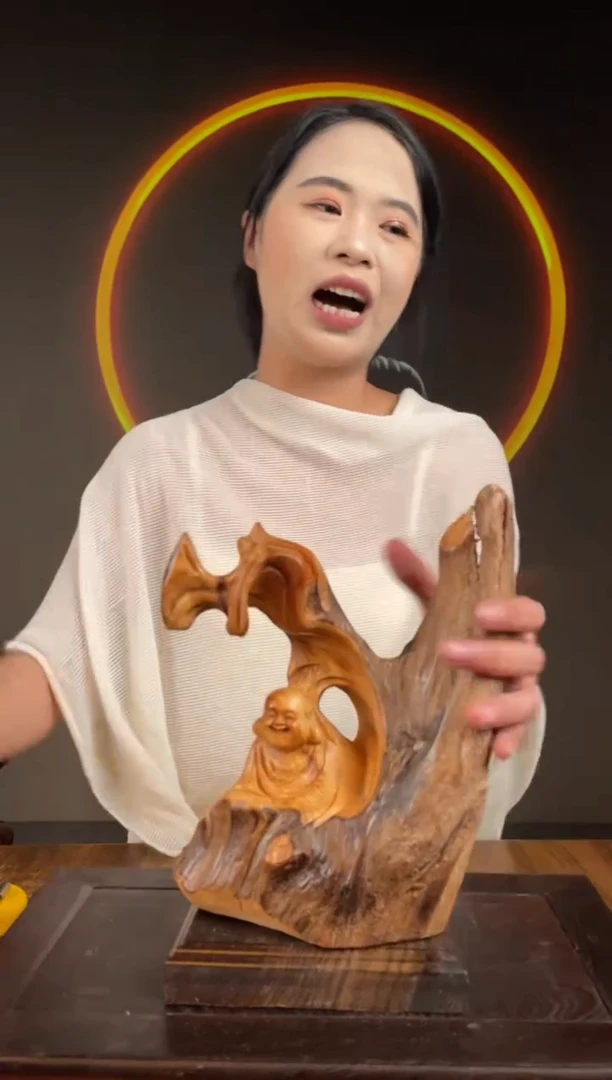 柏木（崖柏）手工摆件,先抢先得! 编号:306