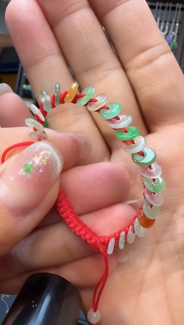 未镶嵌手串翡翠宝宝手串