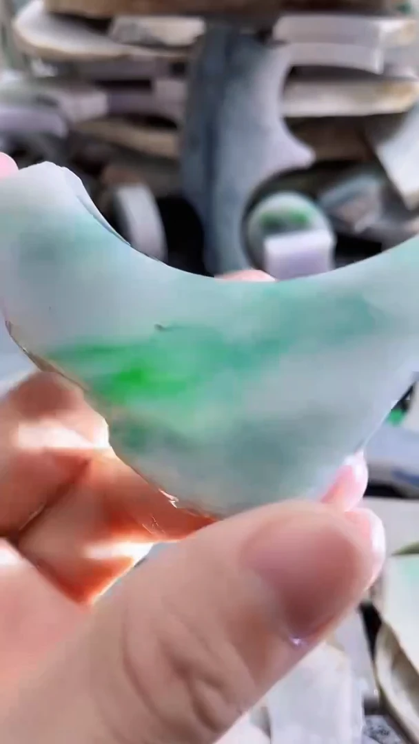 裸石翡翠天然A货翡翠板料