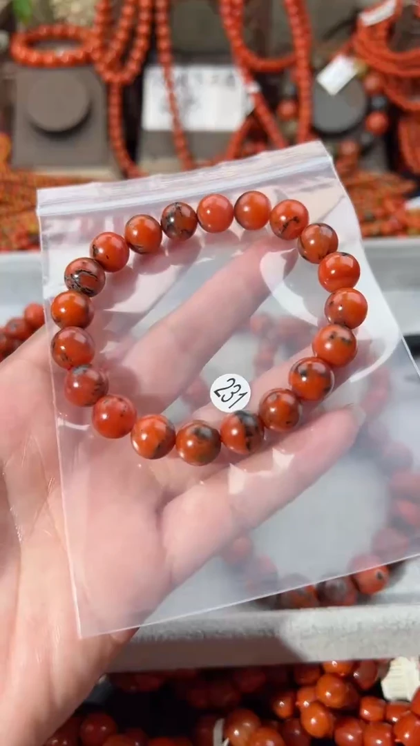 【闪购商品】南红玛瑙手串未镶嵌10