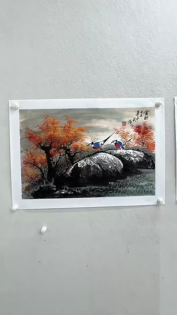 【闪购商品】国画2平尺手绘国画