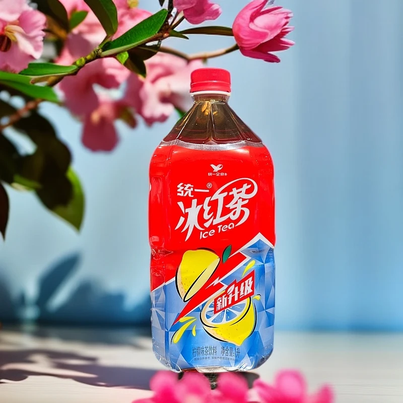统一冰红茶1升瓶装0脂肪低脂果味柠檬味茶饮料饮品1L包邮夏日特饮