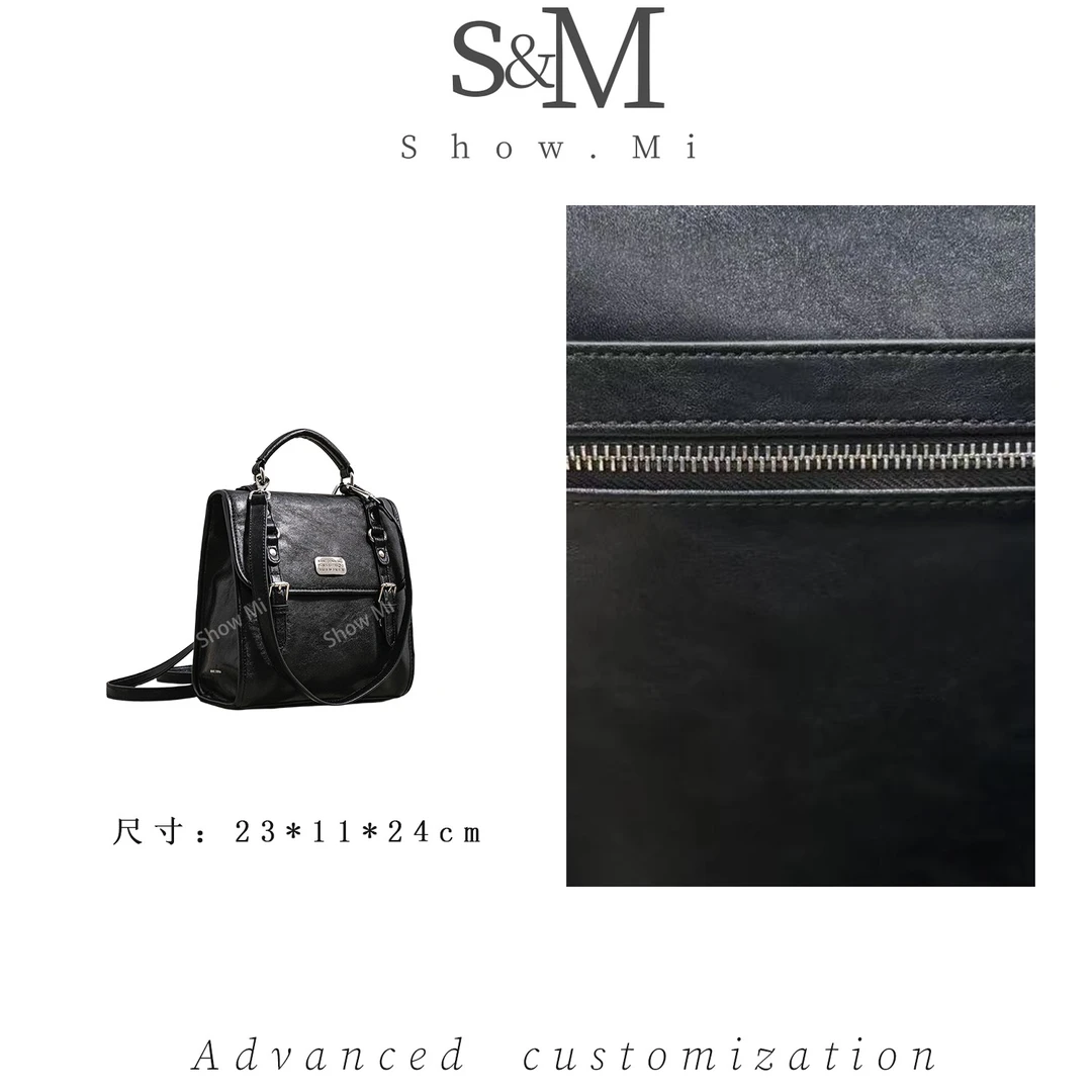 【Show Mi】SK-83117-黑色-轻奢小众时尚百搭女士包包sm