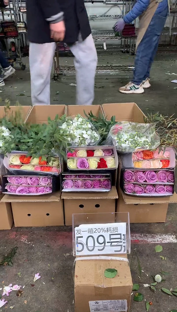 509号♥中通含20%耗损发一箱鲜花