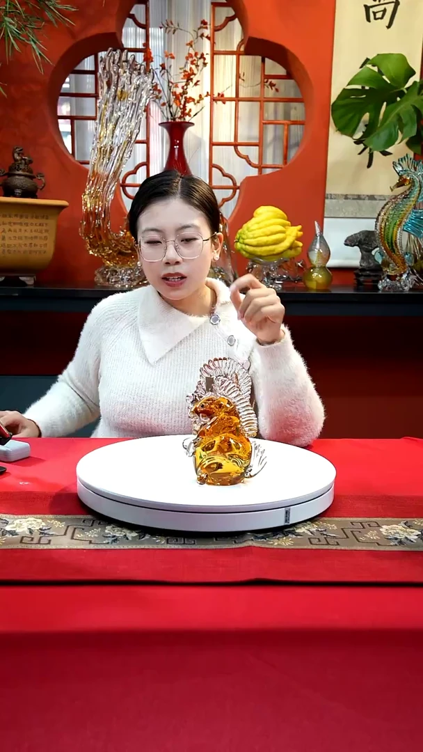 手工艺品琉璃小马单只