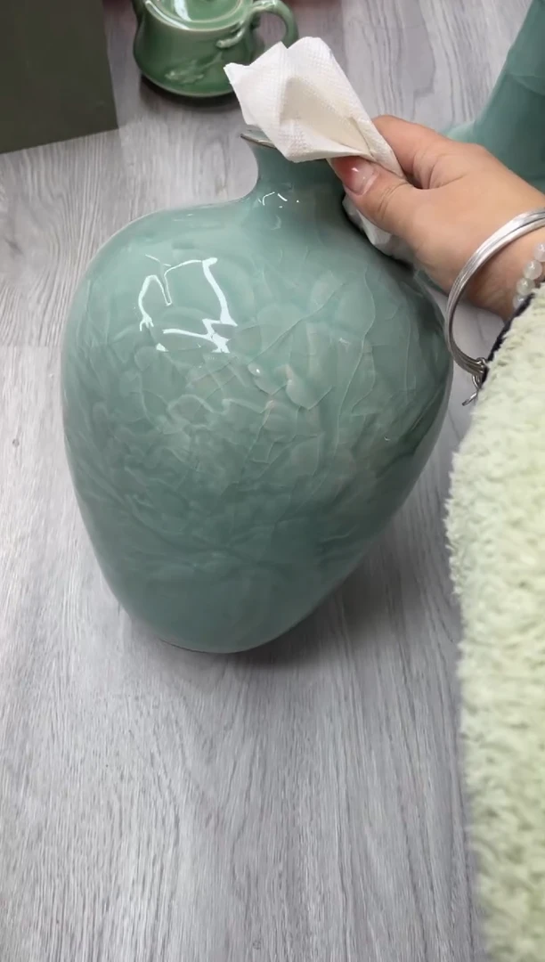 慧仙青瓷纯手工 特价福利 微瑕 慧仙青瓷