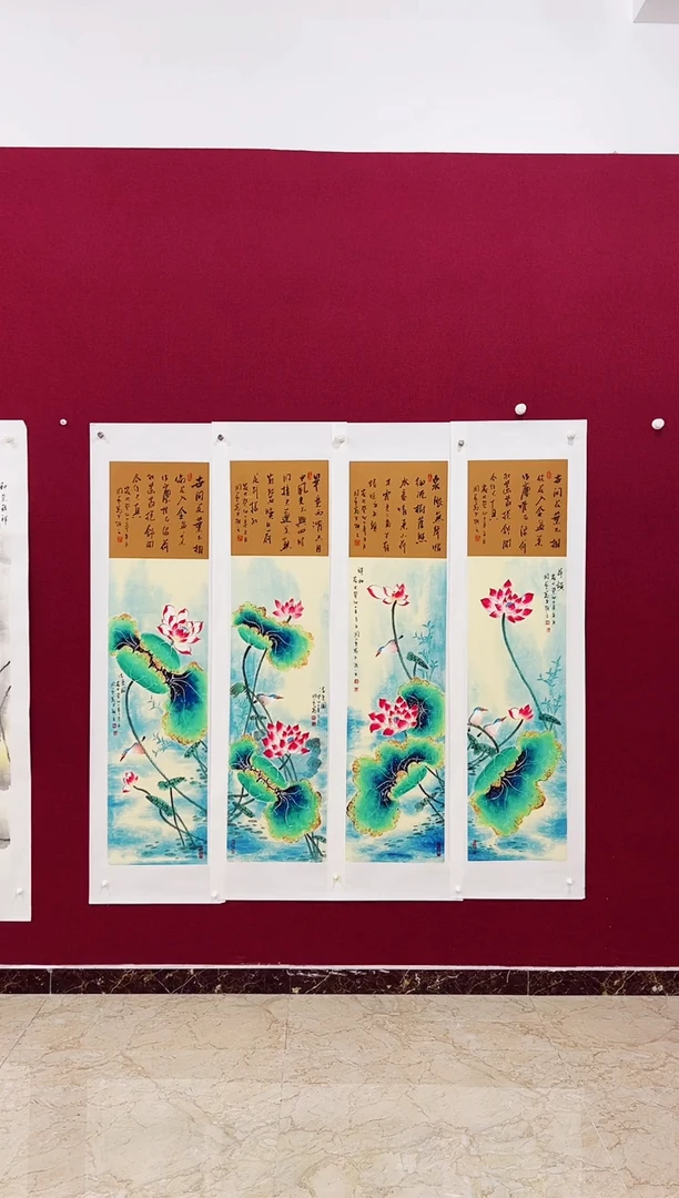 国画周艺国画花鸟作品