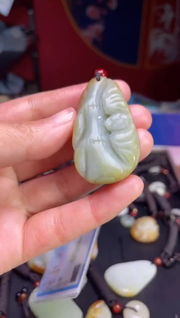 颈饰未镶嵌和田玉123