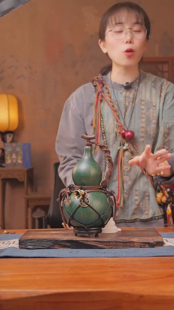 1640号链接精品大漆葫芦现货现发[一物一拍]