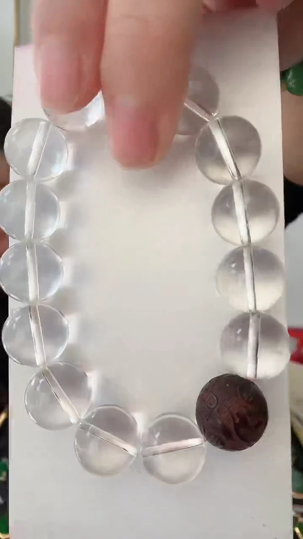 未镶嵌手串水晶荣倩