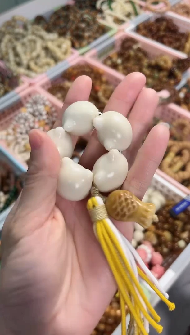 【闪购商品】菩提根/象牙果手串猫头鱼饼手捻