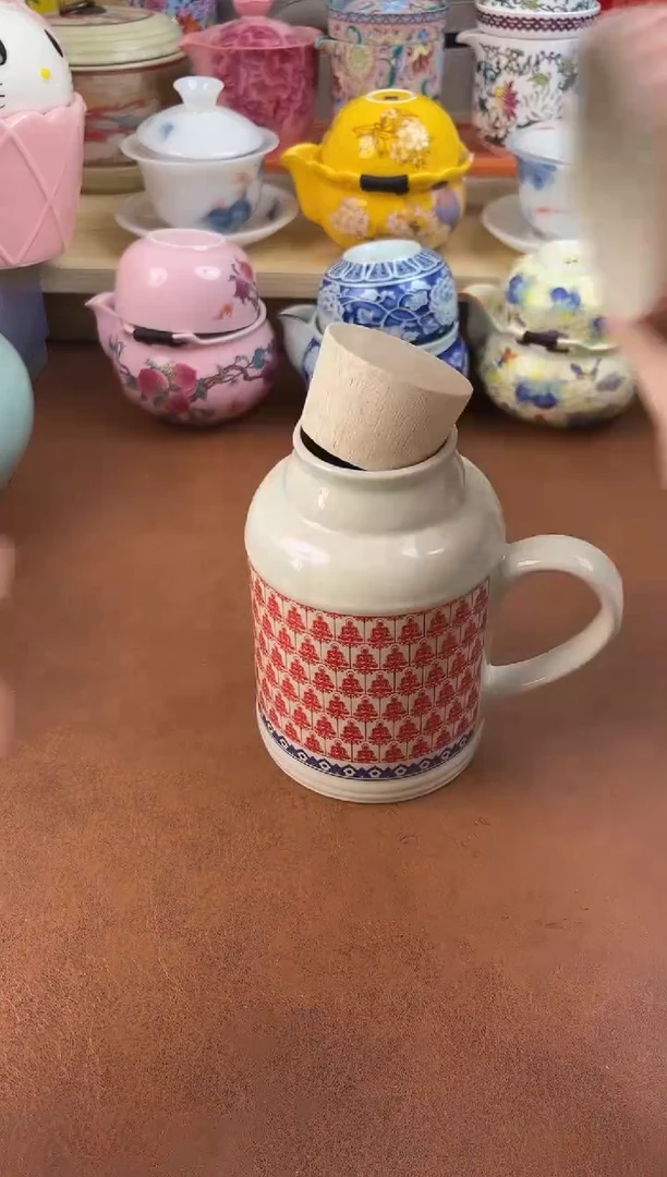 陶陶瓷茶具摆件旅行套组