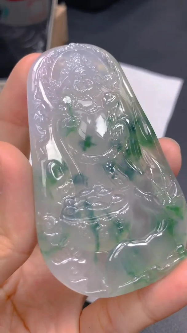 未镶嵌定制翡翠萝****汤定制A货翡翠XDS0