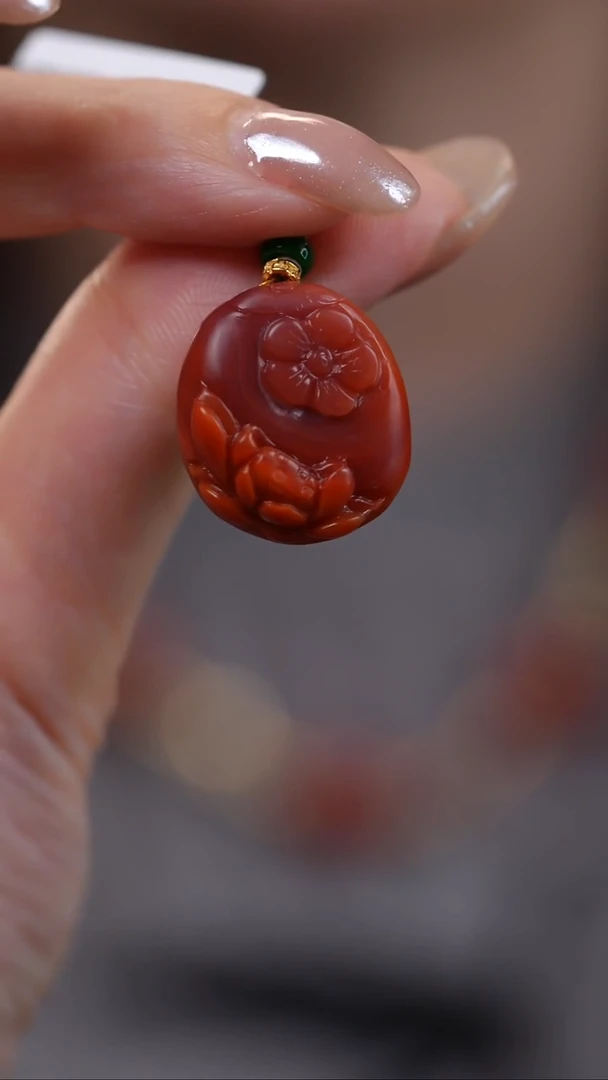 颈饰未镶嵌南红玛瑙41