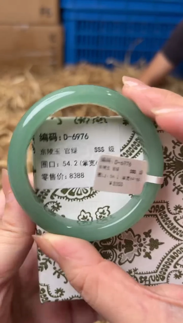 未镶嵌手镯石英质玉D-6976-54.2