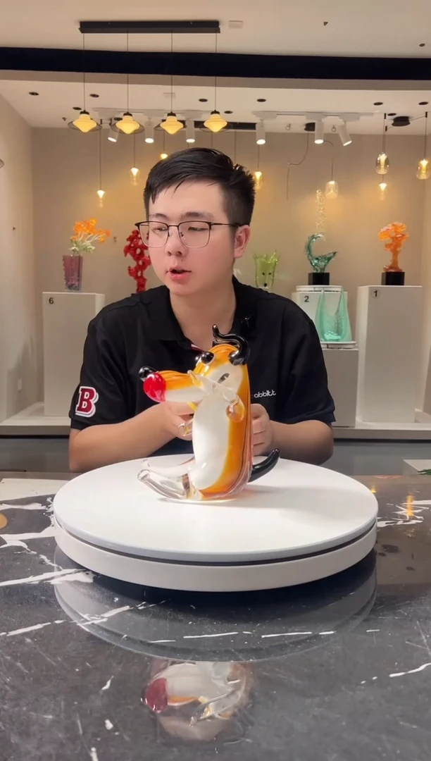 摆件巴比特美学 坐立狗