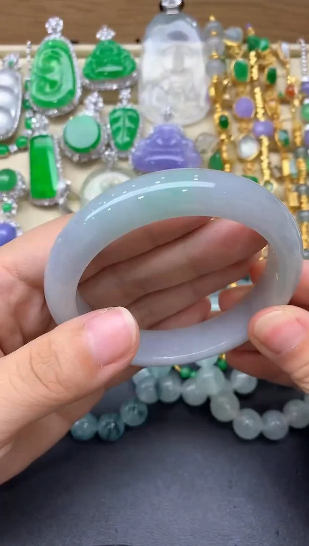 翡翠手镯未镶嵌287-中国好珍宝