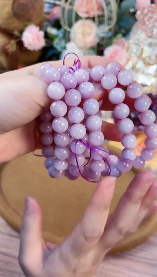 【闪购商品】锂辉石手链未镶嵌DFC0021紫锂辉11+