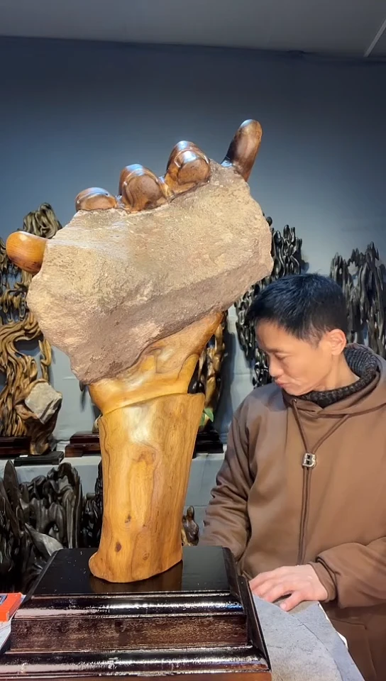 【闪购商品】金丝楠金丝楠小叶桢楠随行摆件20